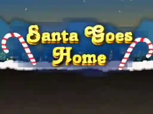 Santa goes home — δωρεάν online παιχνίδι