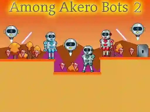 Among Akero Bots 2 — δωρεάν online παιχνίδι