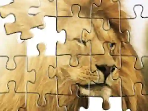 Lion King Jigsaw Puzzle — δωρεάν online παιχνίδι
