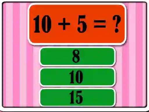 Math Test Challenge — δωρεάν online παιχνίδι