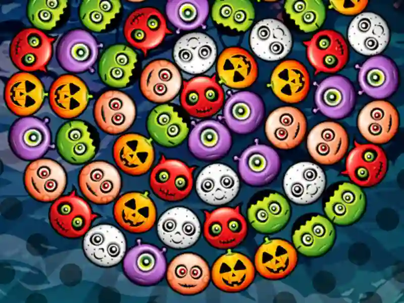 Bubble Wheel Halloween — δωρεάν online παιχνίδι