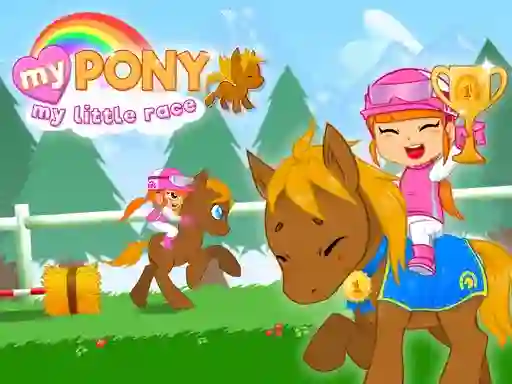 My Pony My Little Race — δωρεάν online παιχνίδι
