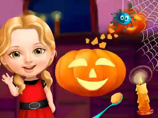 Sweet Baby Girl Halloween Fun — δωρεάν online παιχνίδι