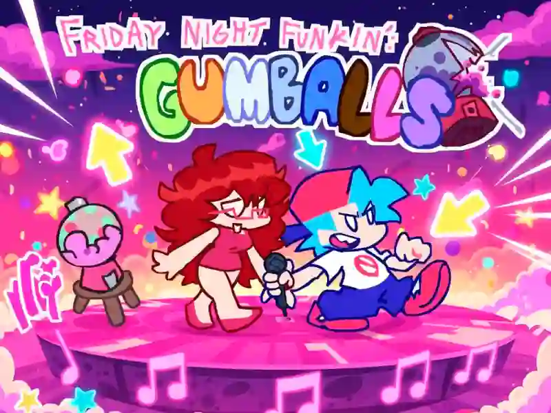FNF Gumballs — δωρεάν online παιχνίδι