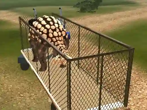 Dino Truck Transport — δωρεάν online παιχνίδι