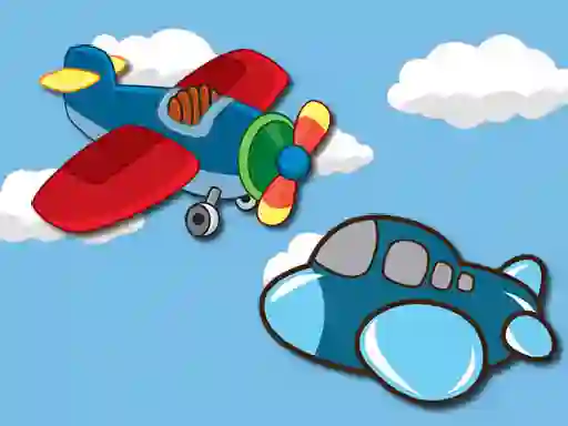 Airplanes Coloring Pages — δωρεάν online παιχνίδι