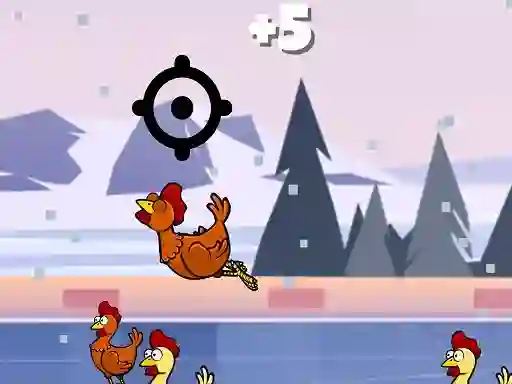 Chicken Shooting 2D — δωρεάν online παιχνίδι