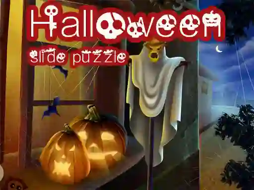 Halloween Slide Puzzle — δωρεάν online παιχνίδι
