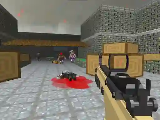 Pixel Apocalypse Shooting Zombie Garden — δωρεάν online παιχνίδι