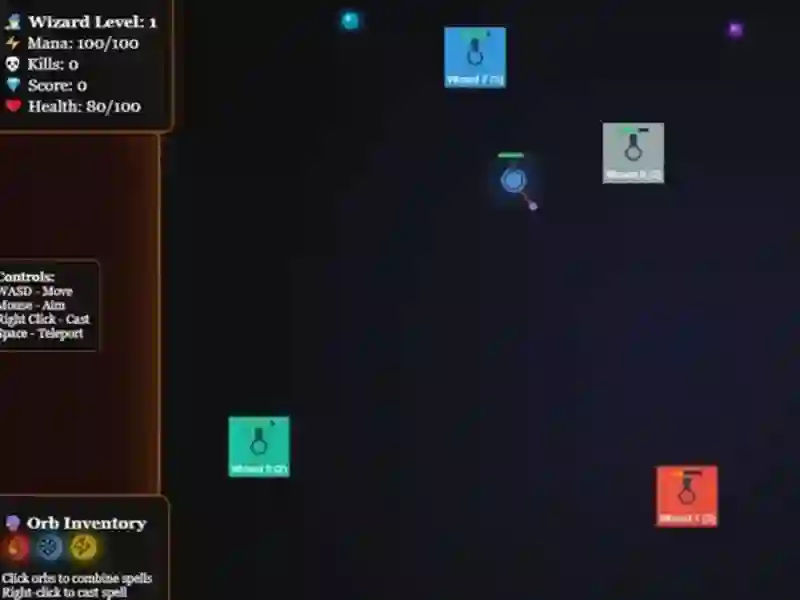 Spell Caster Io — δωρεάν online παιχνίδι