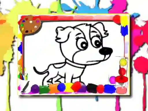 Dogs Coloring Book — δωρεάν online παιχνίδι