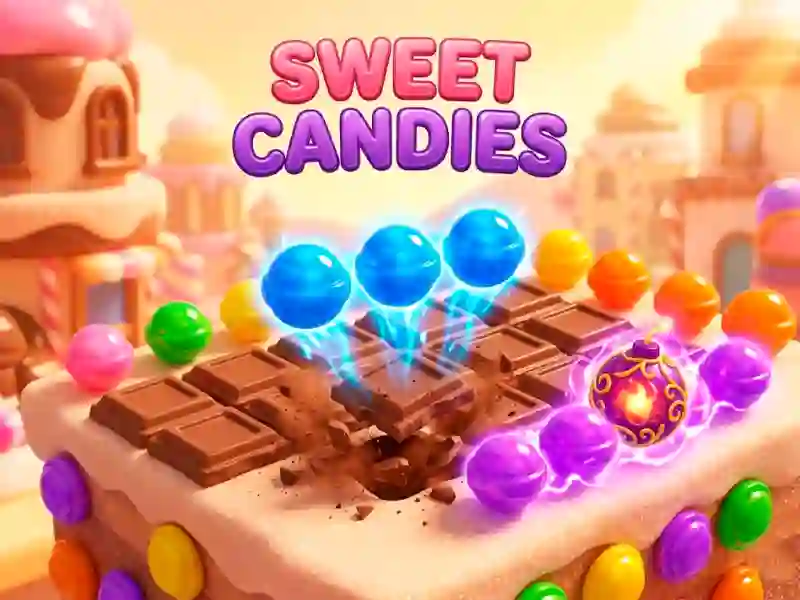 Sweet Candies — δωρεάν online παιχνίδι