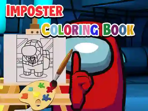 Imposter Coloring Book — δωρεάν online παιχνίδι