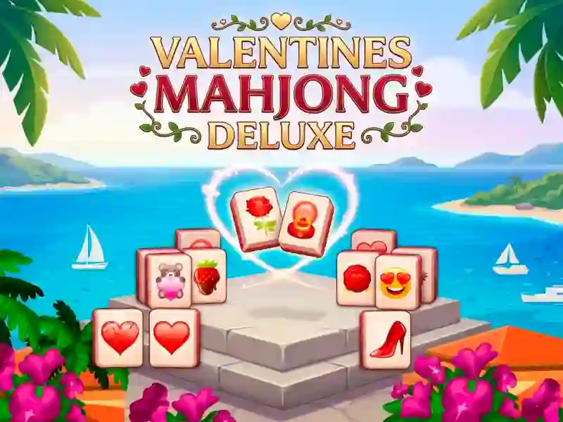 Valentines Mahjong Deluxe — δωρεάν online παιχνίδι