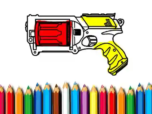 Back To School: Nerf Coloring Book — δωρεάν online παιχνίδι