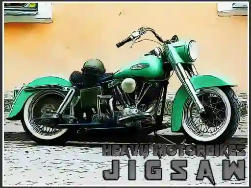 Heavy Motorbikes Jigsaw — δωρεάν online παιχνίδι