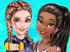 Princesses Workout Buddies — δωρεάν online παιχνίδι