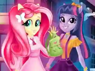 Equestria Girls First Day at School — δωρεάν online παιχνίδι