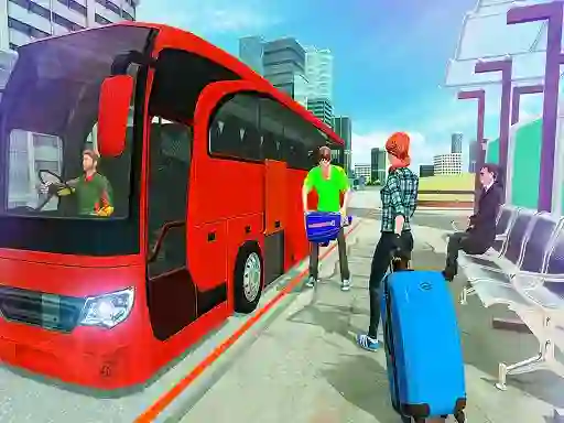 My City Bus Driver Simulator Passenger Transport — δωρεάν online παιχνίδι