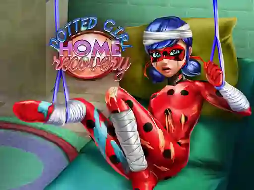 Dotted Girl Home Recovery — δωρεάν online παιχνίδι