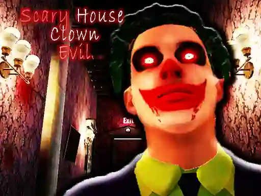 Scary House Clown Evil — δωρεάν online παιχνίδι