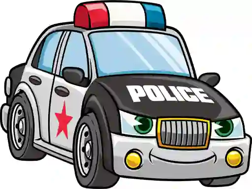 Cartoon Police Cars — δωρεάν online παιχνίδι