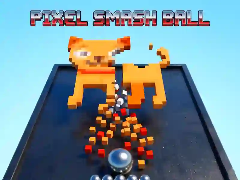 Pixel Smash Ball — δωρεάν online παιχνίδι