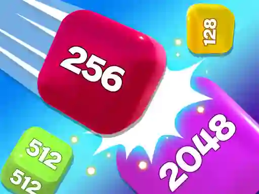 Chain Cube 2048 3D Merge Game — δωρεάν online παιχνίδι