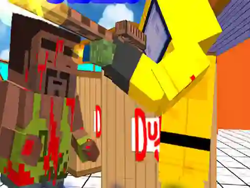 Combat Blocky Strike — δωρεάν online παιχνίδι