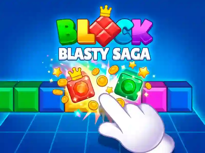 Block Blasty Saga — δωρεάν online παιχνίδι