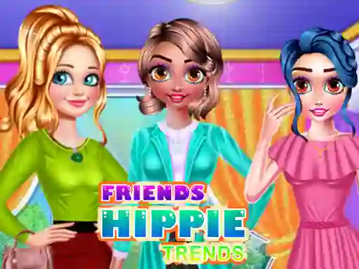Friends Hippie Trends — δωρεάν online παιχνίδι