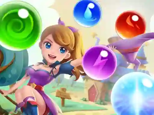 Magical Saga Bubble Witch Shooter — δωρεάν online παιχνίδι