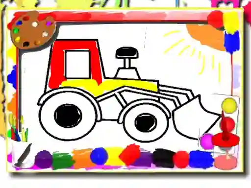 Back to School: Kids Car Coloring — δωρεάν online παιχνίδι