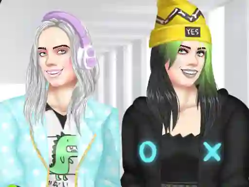 Billie Eilish Makeover — δωρεάν online παιχνίδι