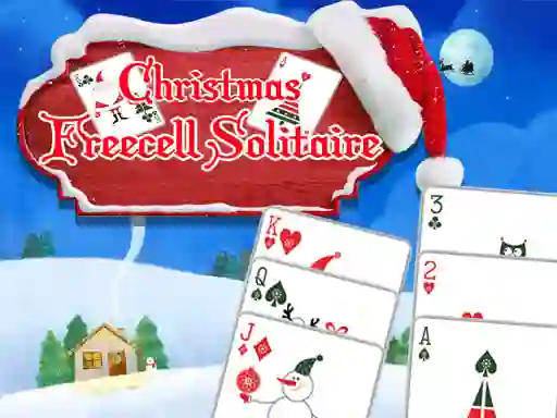 Freecell Christmas Solitaire — δωρεάν online παιχνίδι