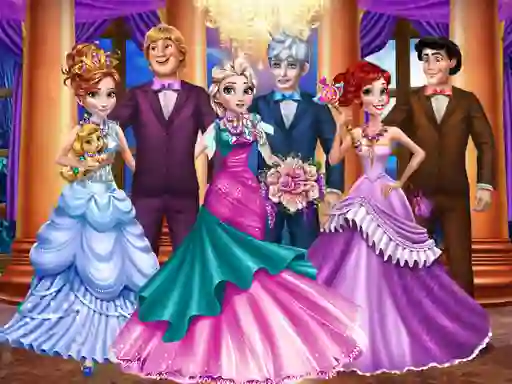 Princesses Castle Ball — δωρεάν online παιχνίδι