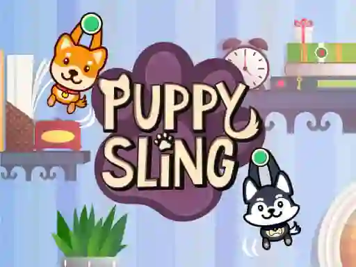 Puppy Sling — δωρεάν online παιχνίδι