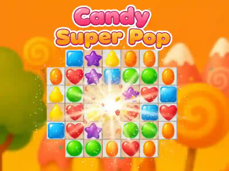 Candy Super Pop — δωρεάν online παιχνίδι