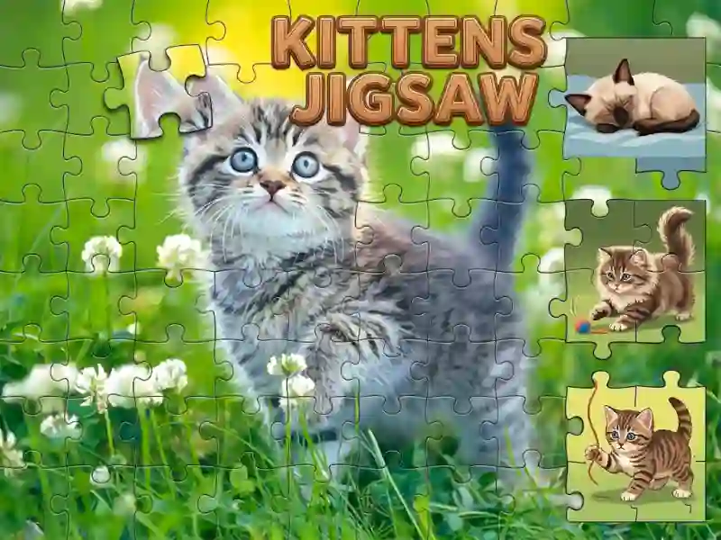 Kittens Jigsaw — δωρεάν online παιχνίδι