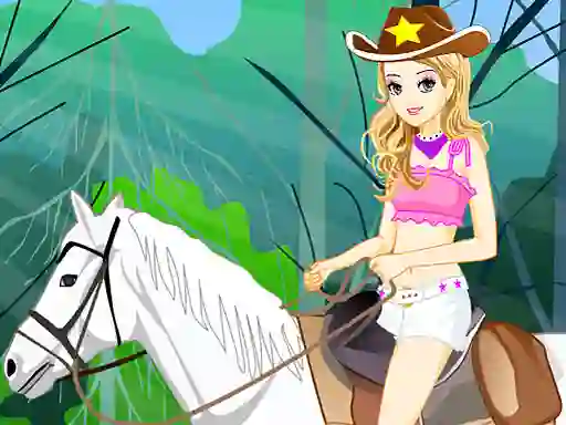 Horse Rider Girl — δωρεάν online παιχνίδι