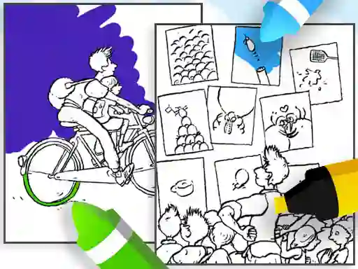 Coloring Mees Kees — δωρεάν online παιχνίδι