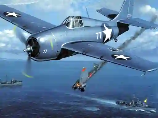 Aviation Art Air Combat Puzzle — δωρεάν online παιχνίδι