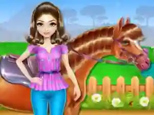 Horse Care and Riding — δωρεάν online παιχνίδι