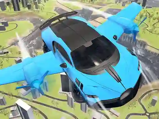 Real Sports Flying Car 3d — δωρεάν online παιχνίδι