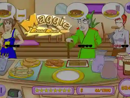 Maggie Bread Rush — δωρεάν online παιχνίδι