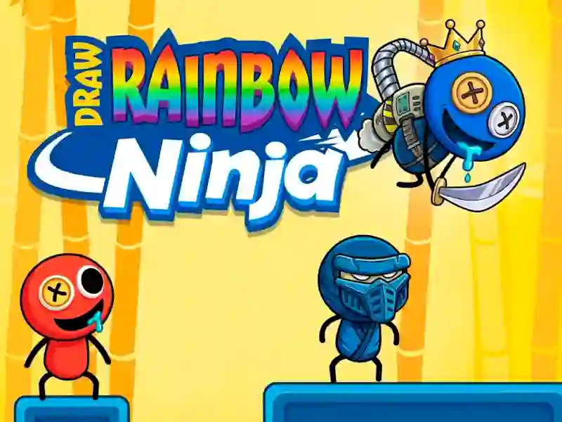 Draw Rainbow Ninja — δωρεάν online παιχνίδι