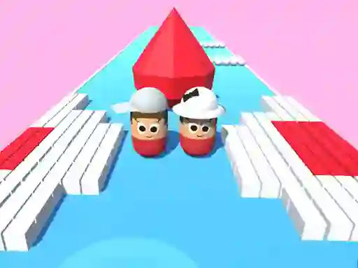 Color Couple Bump 3D — δωρεάν online παιχνίδι