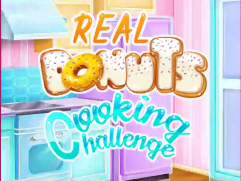 Real Donuts Cooking Challenge — δωρεάν online παιχνίδι