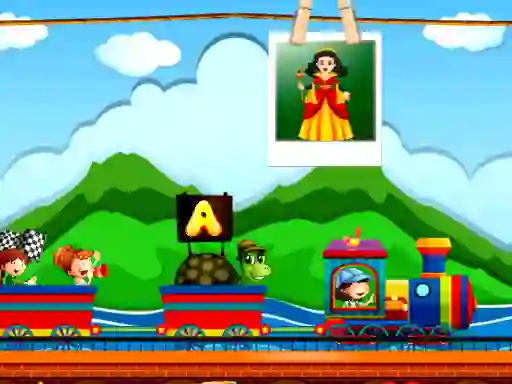 Alphabetic train — δωρεάν online παιχνίδι