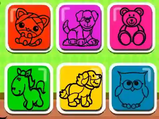 Easy Kids Coloring Game — δωρεάν online παιχνίδι